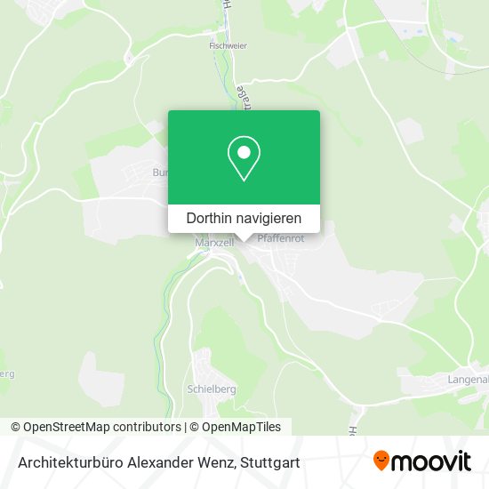 Architekturbüro Alexander Wenz Karte