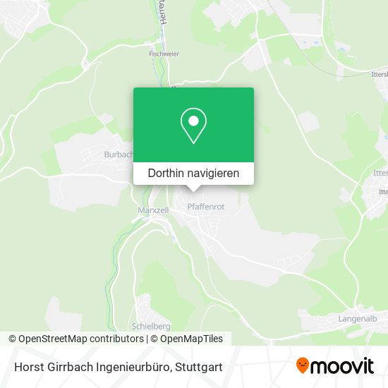 Horst Girrbach Ingenieurbüro Karte
