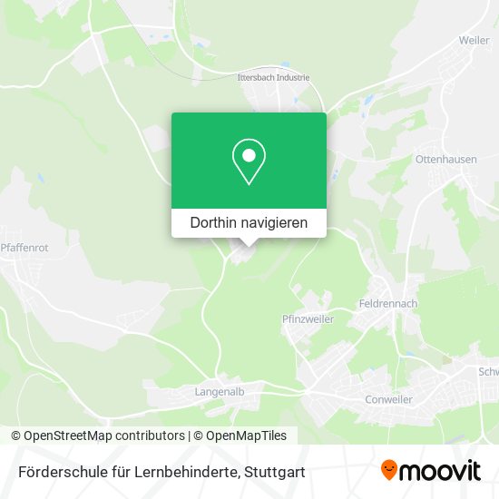 Förderschule für Lernbehinderte Karte