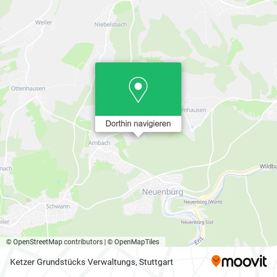 Ketzer Grundstücks Verwaltungs Karte