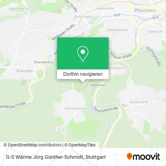 G-S Wärme Jörg Günther-Schmidt Karte
