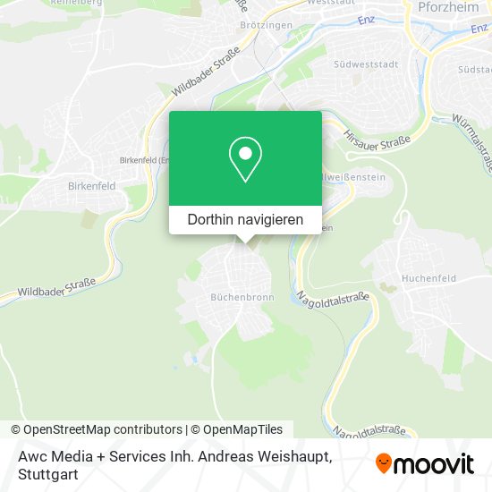 Awc Media + Services Inh. Andreas Weishaupt Karte