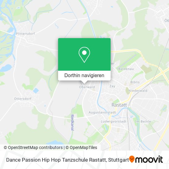 Dance Passion Hip Hop Tanzschule Rastatt Karte