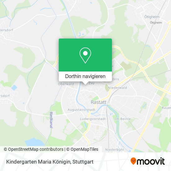 Kindergarten Maria Königin Karte