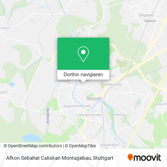 Afkon Sebahat Caliskan Montagebau Karte