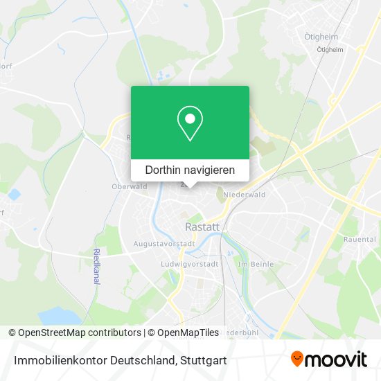 Immobilienkontor Deutschland Karte
