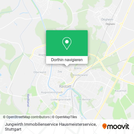 Jungwirth Immobilienservice Hausmeisterservice Karte