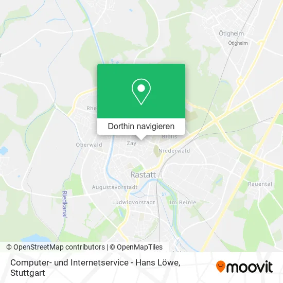 Computer- und Internetservice - Hans Löwe Karte