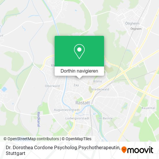 Dr. Dorothea Cordone Psycholog.Psychotherapeutin Karte