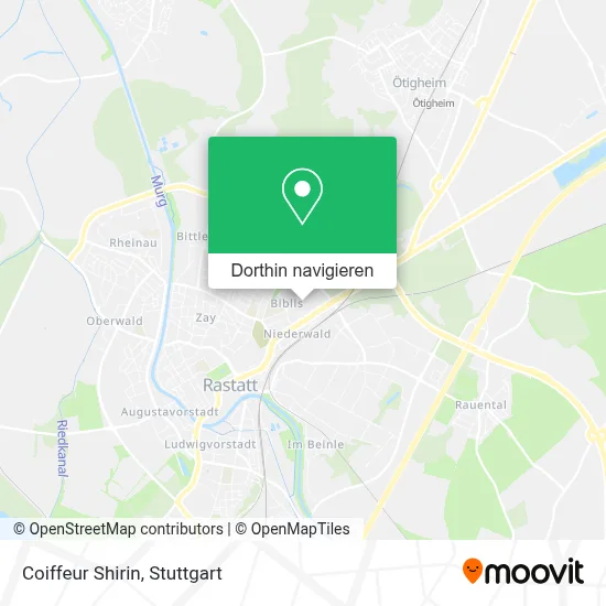 Coiffeur Shirin Karte