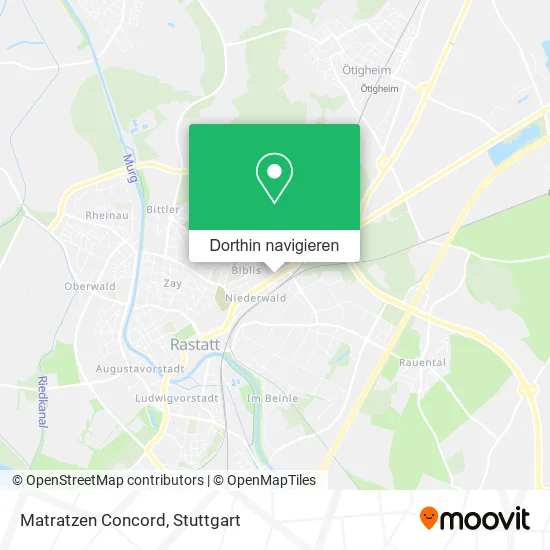 Matratzen Concord Karte