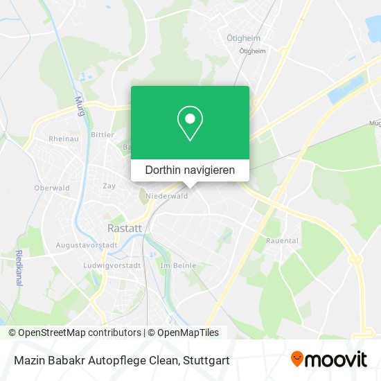Mazin Babakr Autopflege Clean Karte