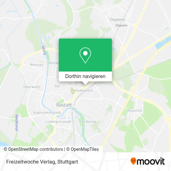 Freizeitwoche Verlag Karte