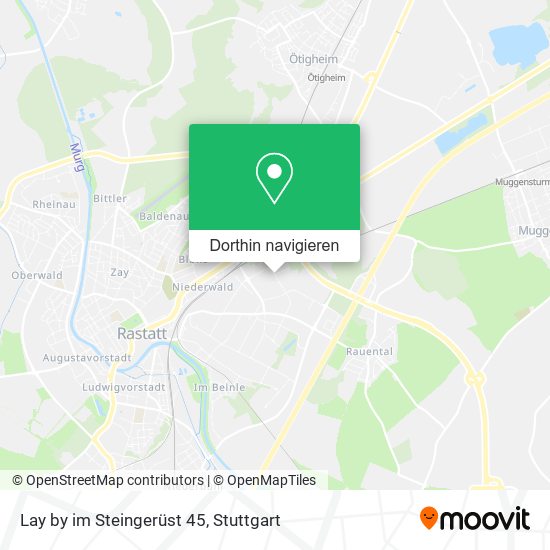 Lay by im Steingerüst 45 Karte