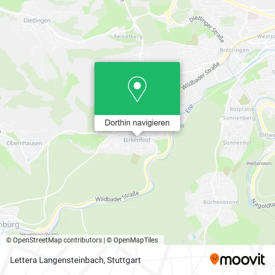 Lettera Langensteinbach Karte
