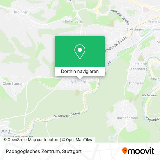 Pädagogisches Zentrum Karte