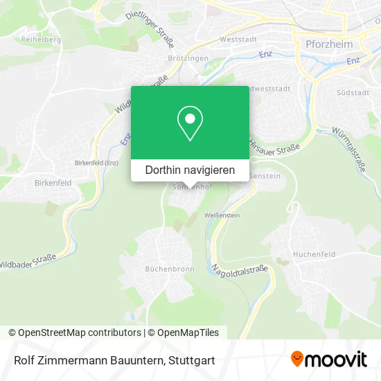 Rolf Zimmermann Bauuntern Karte