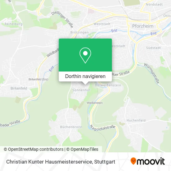 Christian Kunter Hausmeisterservice Karte