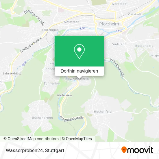 Wasserproben24 Karte