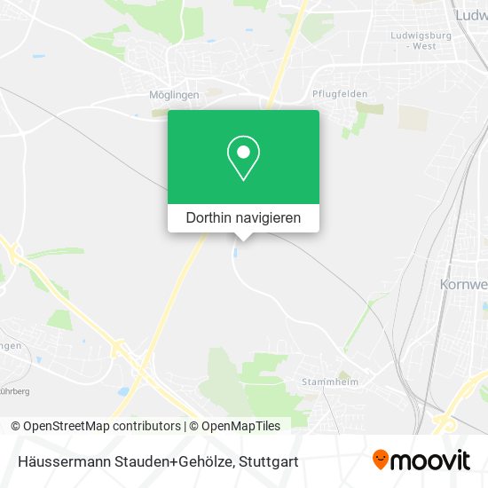 Häussermann Stauden+Gehölze Karte