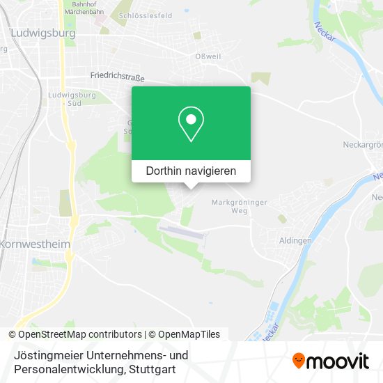 Jöstingmeier Unternehmens- und Personalentwicklung Karte