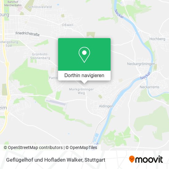 Geflügelhof und Hofladen Walker Karte