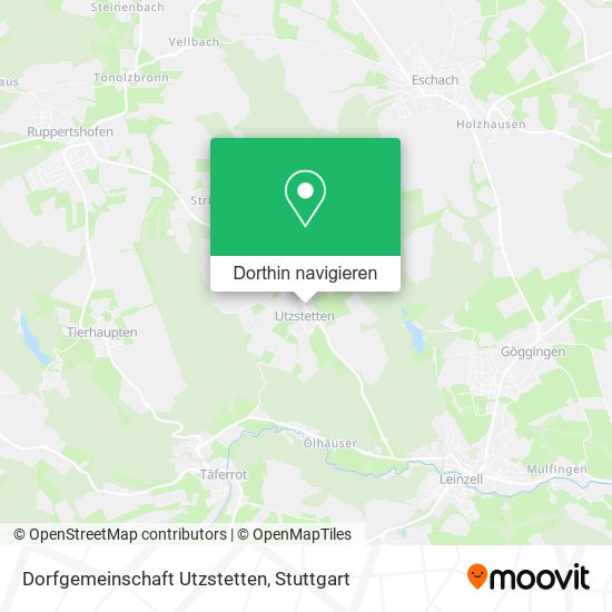 Dorfgemeinschaft Utzstetten Karte