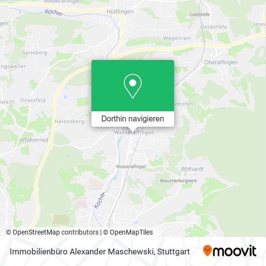 Immobilienbüro Alexander Maschewski Karte