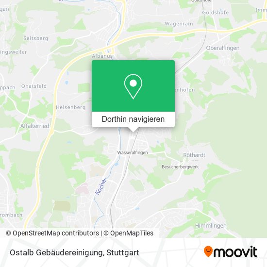 Ostalb Gebäudereinigung Karte