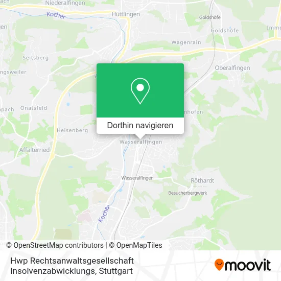 Hwp Rechtsanwaltsgesellschaft Insolvenzabwicklungs Karte