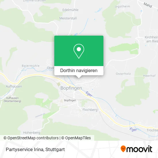 Partyservice Irina Karte