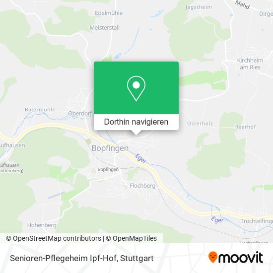 Senioren-Pflegeheim Ipf-Hof Karte