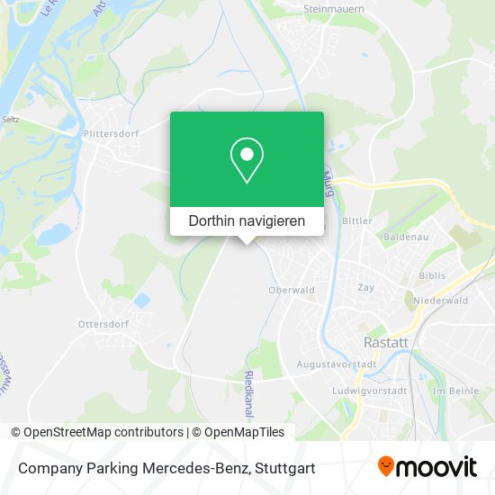 Company Parking Mercedes-Benz Karte