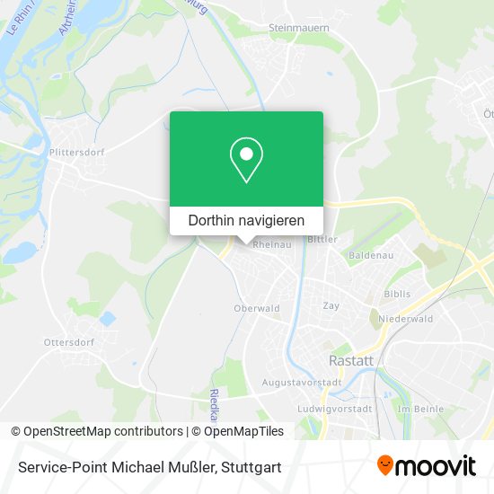 Service-Point Michael Mußler Karte
