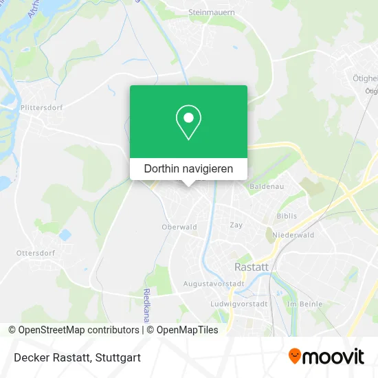Decker Rastatt Karte