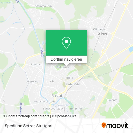 Spedition Setzer Karte