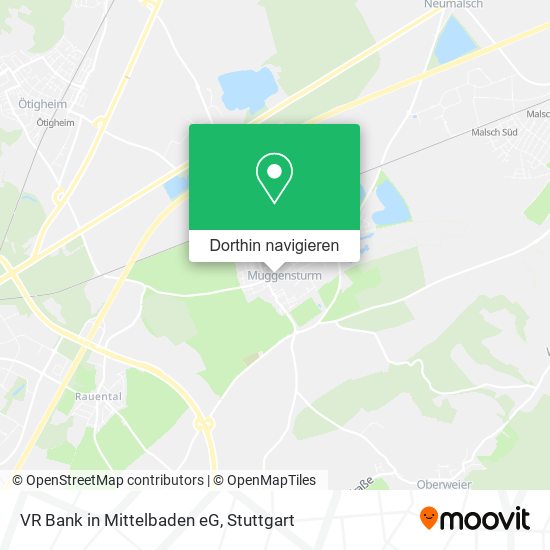 VR Bank in Mittelbaden eG Karte