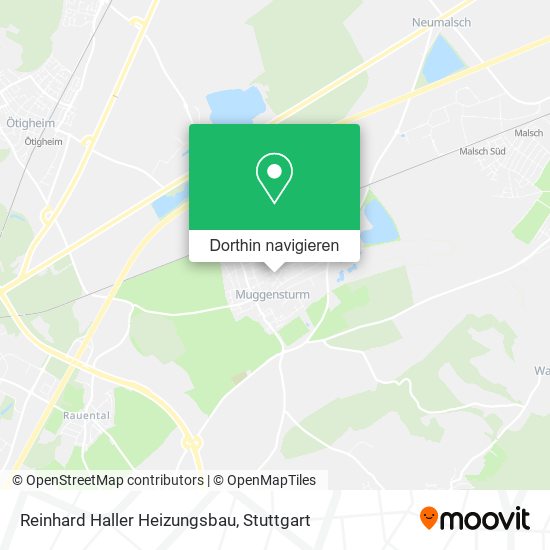 Reinhard Haller Heizungsbau Karte