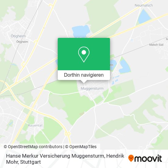 Hanse Merkur Versicherung Muggensturm, Hendrik Mohr Karte