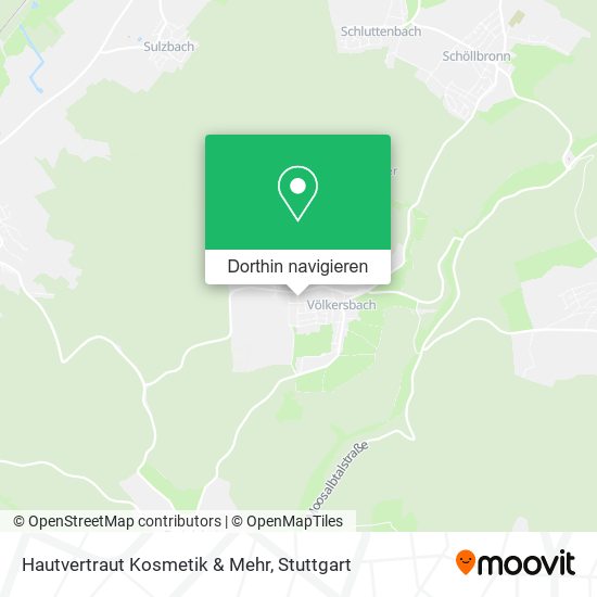 Hautvertraut Kosmetik & Mehr Karte