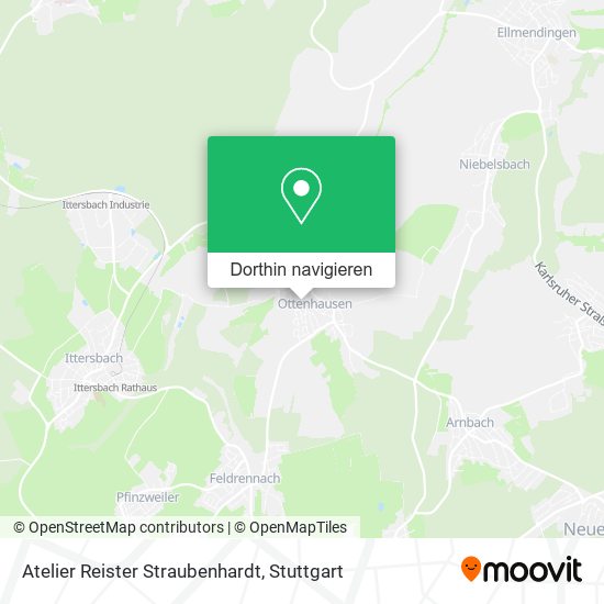 Atelier Reister Straubenhardt Karte
