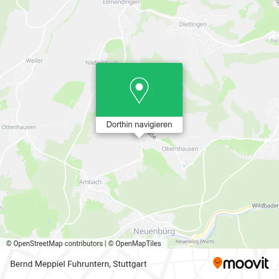 Bernd Meppiel Fuhruntern Karte