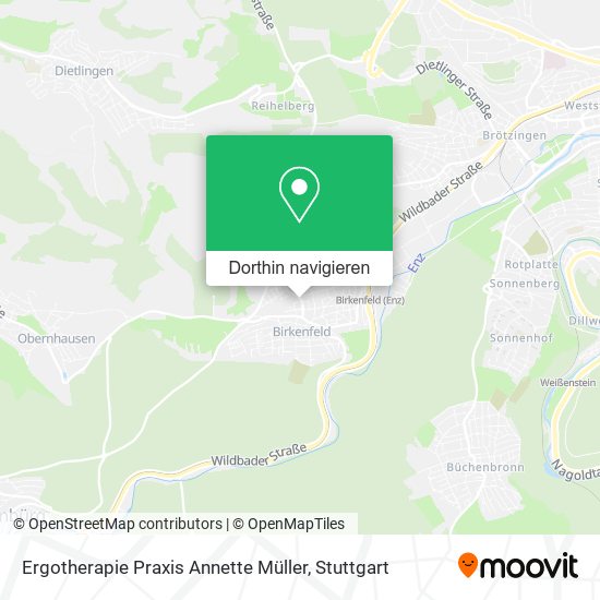 Ergotherapie Praxis Annette Müller Karte