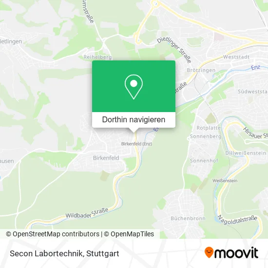 Secon Labortechnik Karte