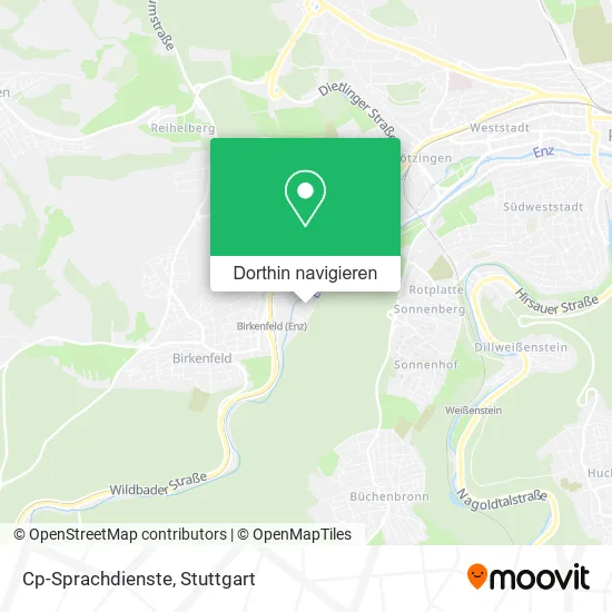 Cp-Sprachdienste Karte