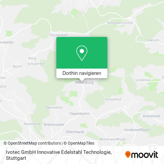 Ivotec GmbH Innovative Edelstahl Technologie Karte