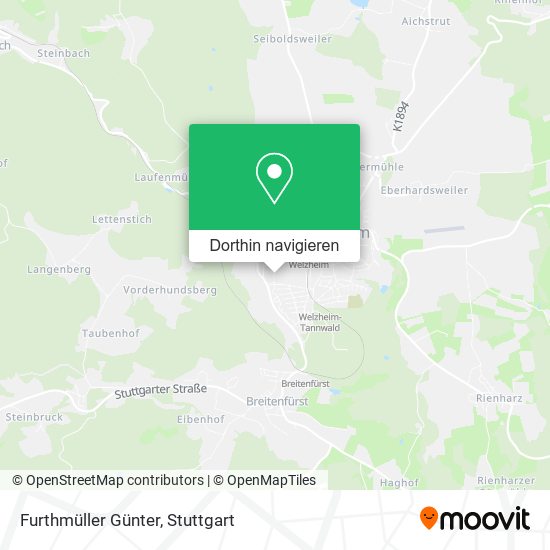 Furthmüller Günter Karte