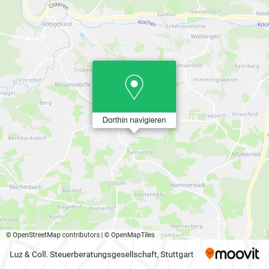 Luz & Coll. Steuerberatungsgesellschaft Karte