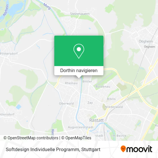Softdesign Individuelle Programm Karte
