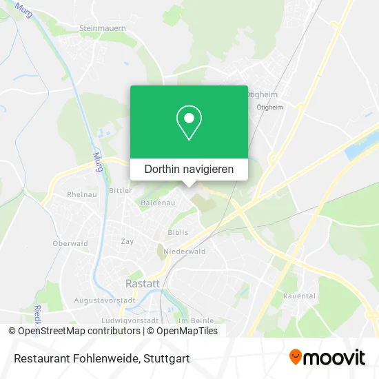 Restaurant Fohlenweide Karte